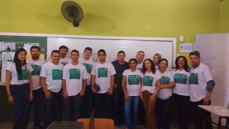 Professores da Unidade Escolar Manoel Nogueira Lima